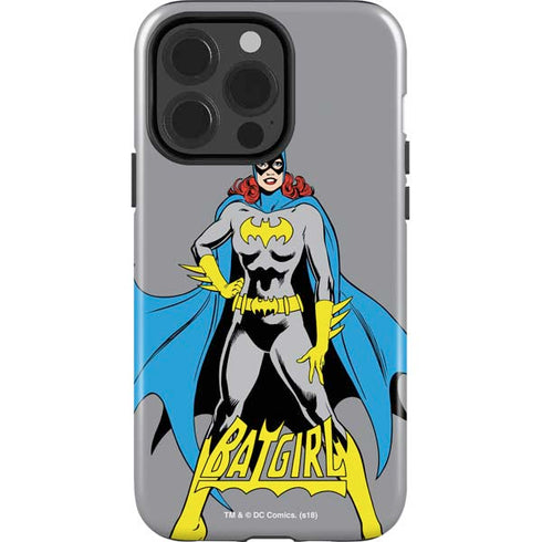 DC Comics Batgirl Classic Art Pose iPhone 15 Pro Impact Case